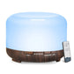 500ML Aromatherapy Essential Oil Diffuser – Quiet, Safe & Relaxing