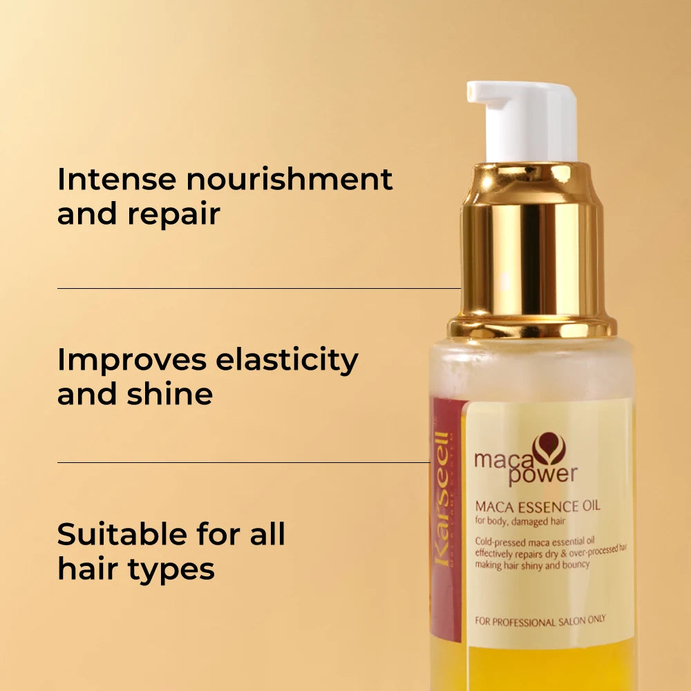 Karseell Collagen Hair Mask + Argan Oil Hair Serum – Complete Repair & Nourishment Set
