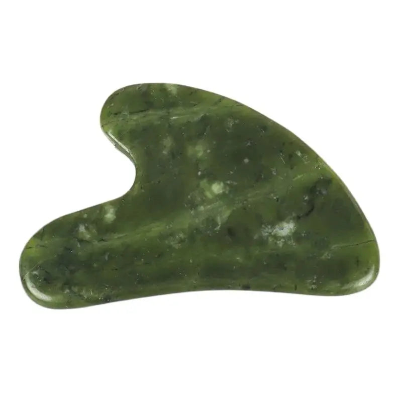 Helu Jade Gua Sha Tool – Xiuyan Jade Heart-shape Massager