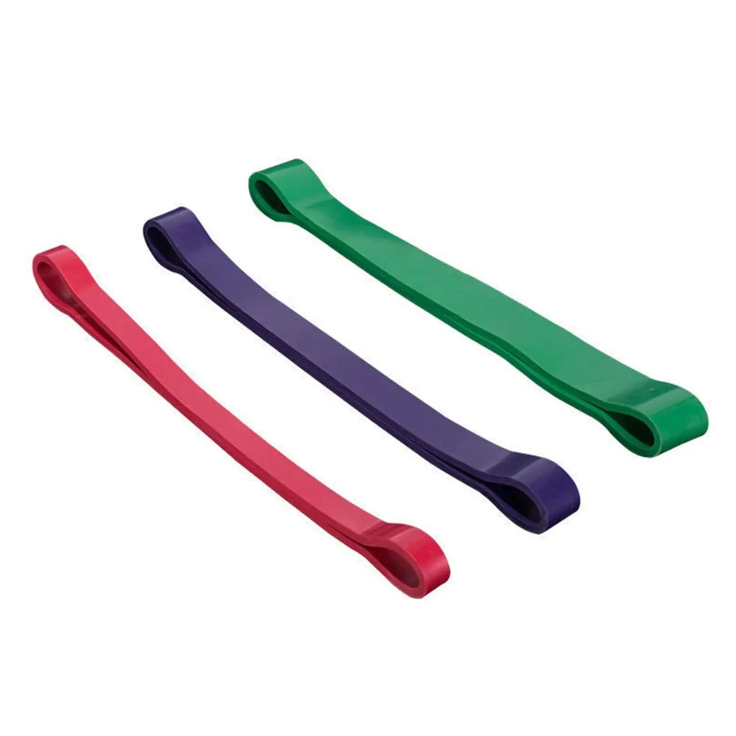 3x Elastic Resistance Bands – Non-Slip Workout Loops for Legs & Glutes