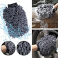 Pet Grooming Glove & Quick-Dry Paw Towel Mitt – Double-Sided Microfiber for Dogs of All Sizes
