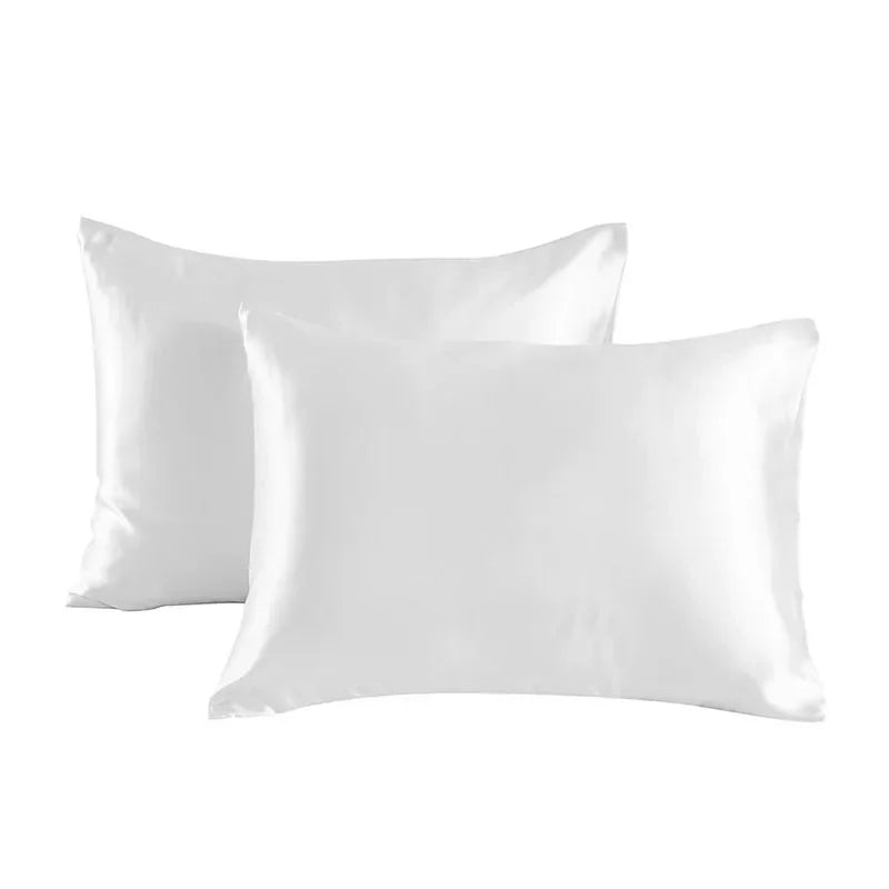 2-Piece Satin Pillowcase Set – Soft & Smooth for Hair & Skin (Standard/Queen)
