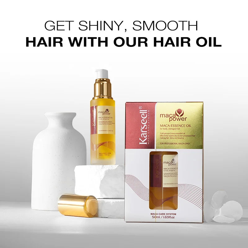 Karseell Moroccan Argan Oil Hair Serum – Weightless Repair & Shine