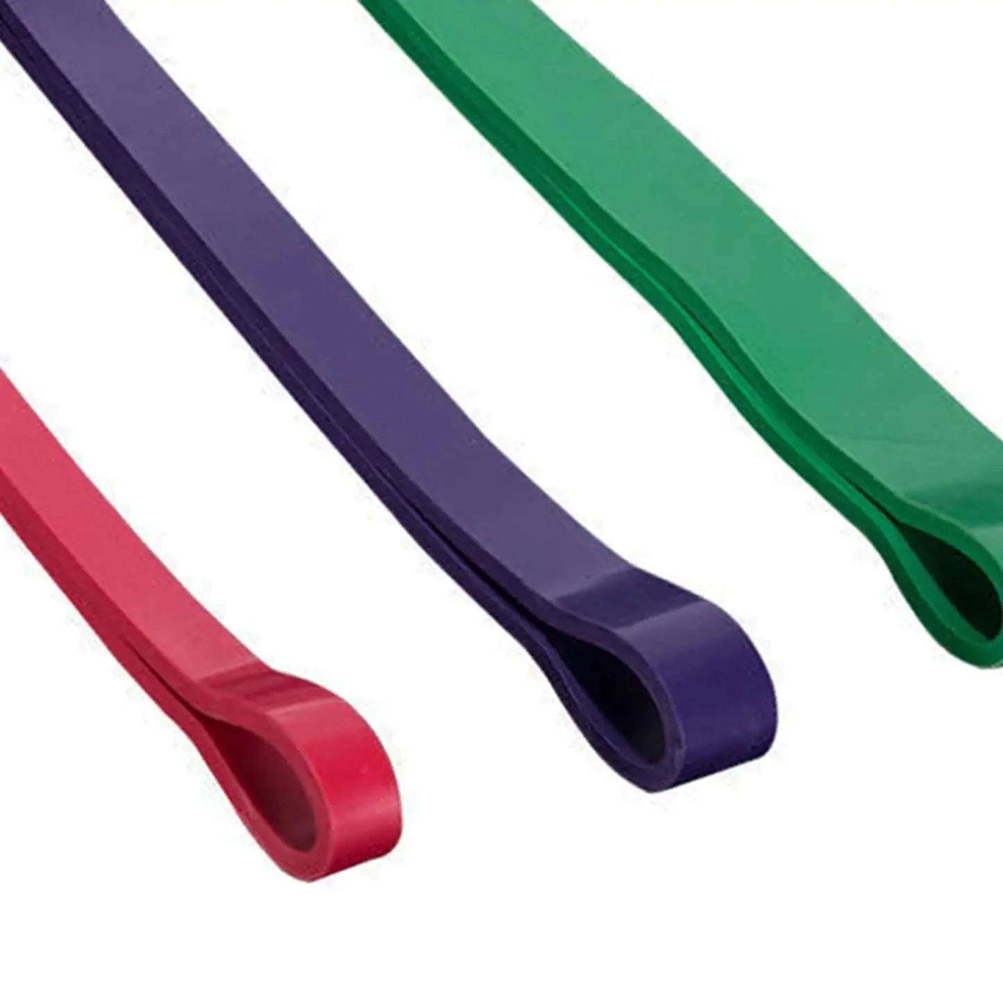 3x Elastic Resistance Bands – Non-Slip Workout Loops for Legs & Glutes