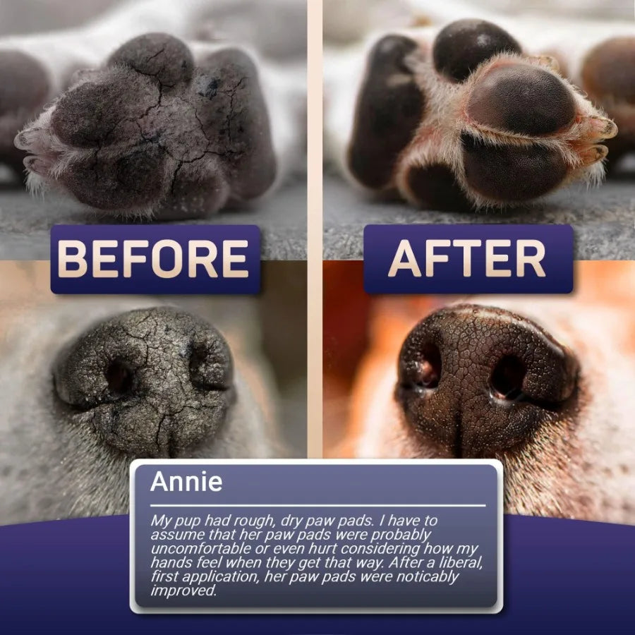 Natural Dog Paw Balm – Paw & Nose Protection Wax