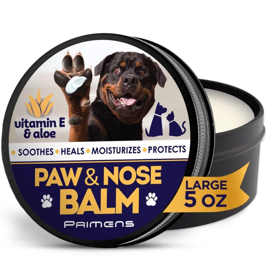 Natural Dog Paw Balm – Paw & Nose Protection Wax