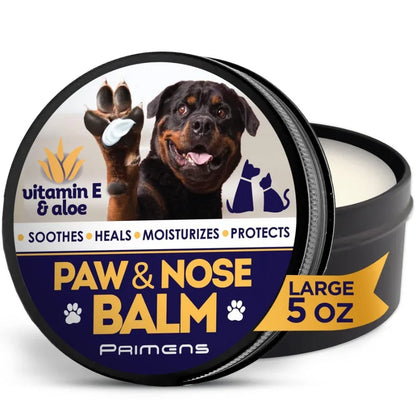 Natural Dog Paw Balm – Paw & Nose Protection Wax