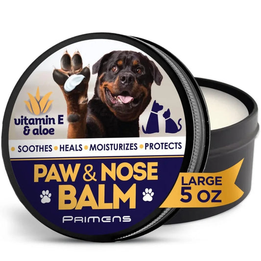 Natural Dog Paw Balm – Paw & Nose Protection Wax