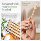 10-Pack Biodegradable Bamboo Toothbrushes – Eco-Friendly & Compostable Wooden Toothbrushes