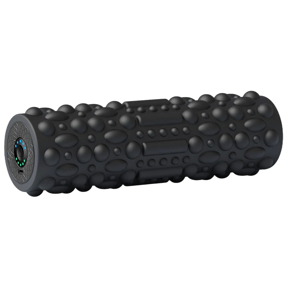 Electric Vibrating Foam Roller – 5-Mode Rechargeable Massage Column