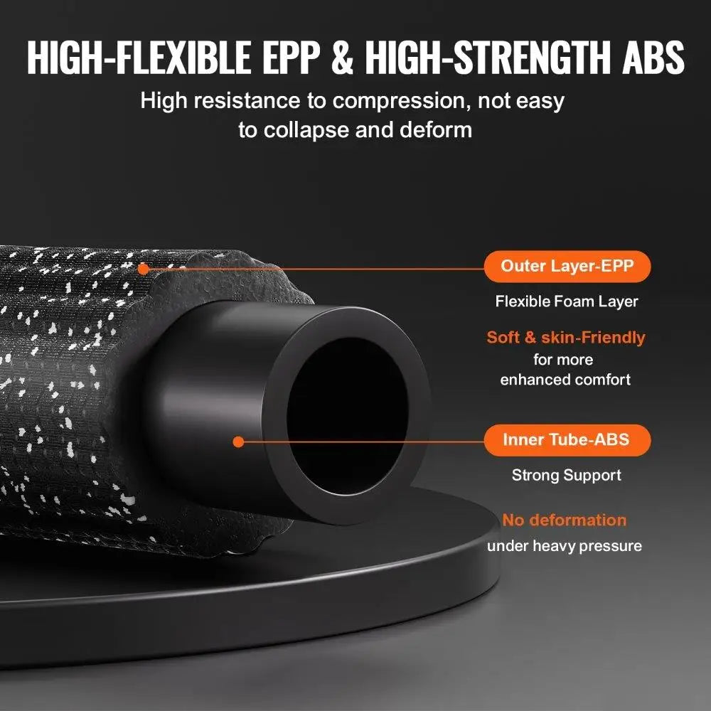 Vibrating Foam Roller – 4-Level Rechargeable Electric EPP Massager