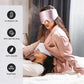 Mulberry Silk Sleeping Mask – Soft Padded Light-Blocking Eyeshade for Travel & Rest