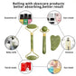 Natural Jade Roller & Gua Sha Set – Face Lifting & Anti-Wrinkle Massager