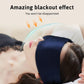 100% Mulberry Silk Sleep Mask – Adjustable Light-Blocking Eye Cover for Side Sleepers