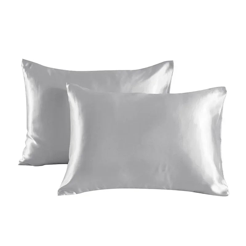 2-Piece Satin Pillowcase Set – Soft & Smooth for Hair & Skin (Standard/Queen)