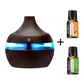 USB-Powered Quiet Aromatherapy Humidifier with LED Light (300ML / 10.14 Oz)