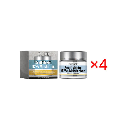 Snail Mucin 92% Hydrating & Repairing Facial Moisturizer – Firming & Whitening Skincare Cream
