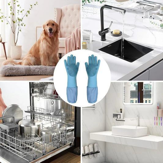 2-in-1 Grooming & Cleaning Gloves – Keep Pets Clean, Healthy & Happy