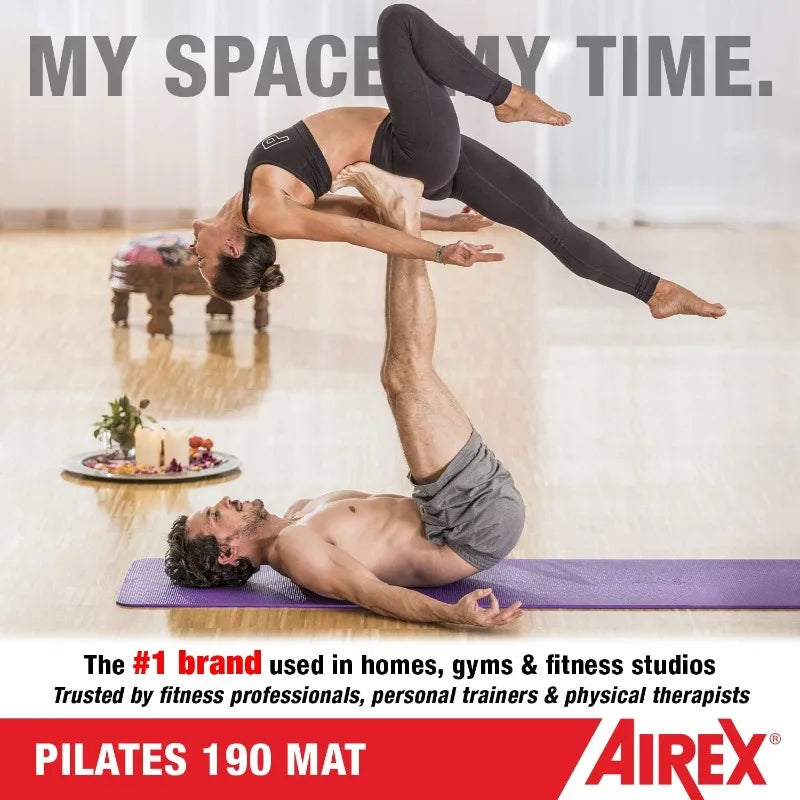 AIREX Pilates 190 Exercise Mat – Yoga, Rehab & Balance Training