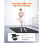 6.6ft x 3ft PVC Yoga & Pilates Fitness Mat Set