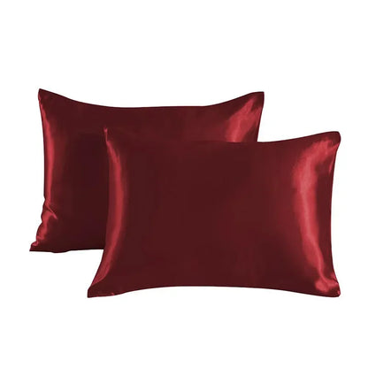 2-Piece Satin Pillowcase Set – Soft & Smooth for Hair & Skin (Standard/Queen)