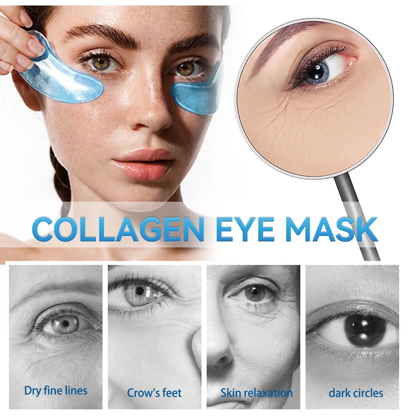 EELHOE Collagen Crystal Eye Mask – Hydrating, Firming & Brightening Care