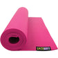 Non-Slip Yoga Mat with Pink Color & Integrated Posture Wall Chart