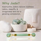 Jade Roller for Face – Anti-Wrinkle & Eye De-Puffing Massager