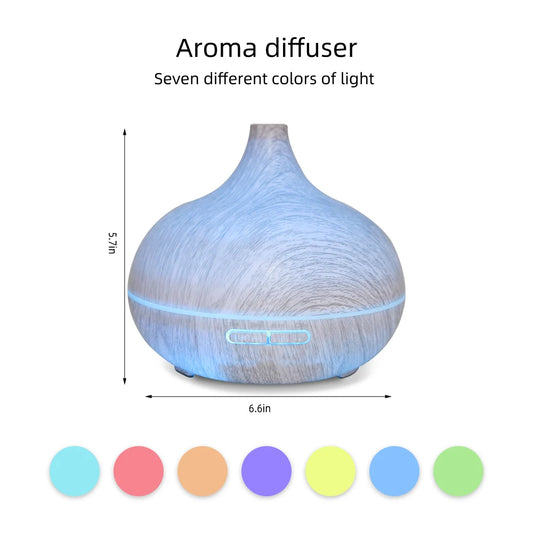 550ml Ultrasonic Aromatherapy Diffuser – Relaxation & Modern Home Style