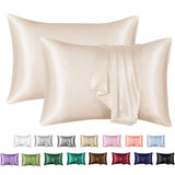 2 Pack Satin Pillowcases – Soft, Cooling & Skin-Friendly
