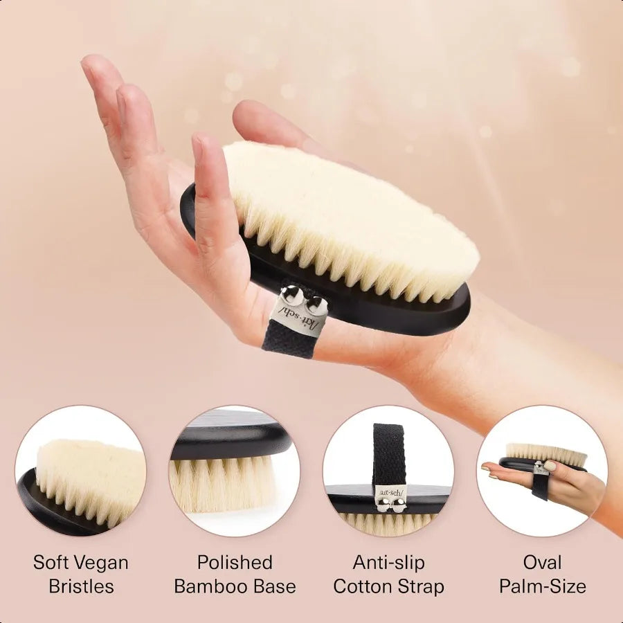 Dry Brushing Body Brush – Natural Exfoliation & Lymphatic Care