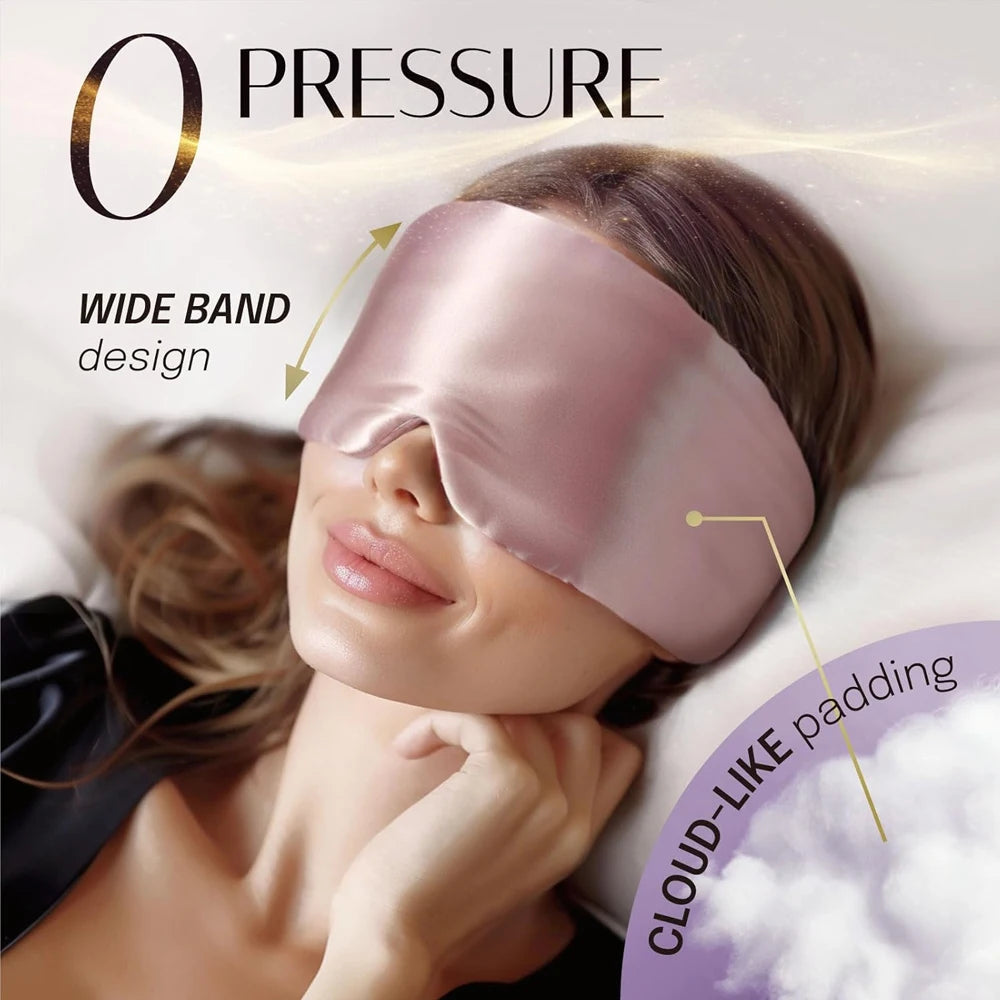 Luxury Silk Sleeping Mask – Sleep Better, Anywhere