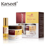 Karseell Collagen Hair Mask + Argan Oil Hair Serum – Complete Repair & Nourishment Set