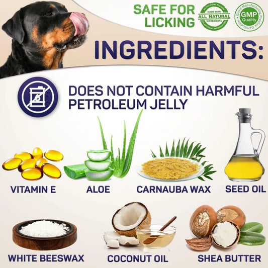 Natural Dog Paw Balm – Paw & Nose Protection Wax