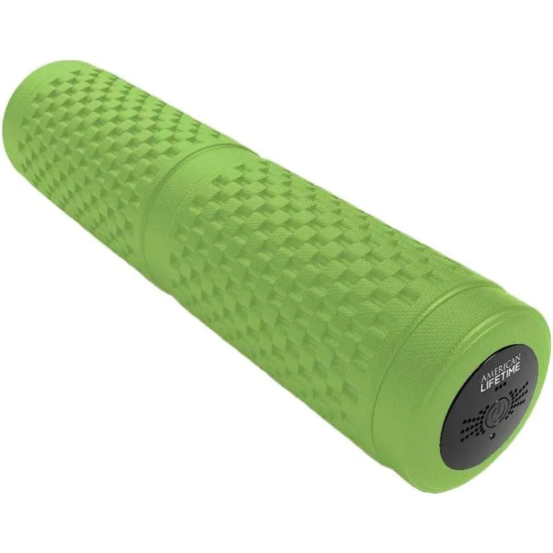 17" Vibrating Foam Roller – 4-Speed Rechargeable Deep Tissue Massager