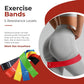 Yoga Ring Resistance Band Set – Rubber Fitness Equipment for Pilates & Strength Training