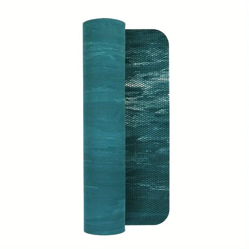 4mm Rubber Non-Slip Yoga Mat – High-Intensity Workout Ready