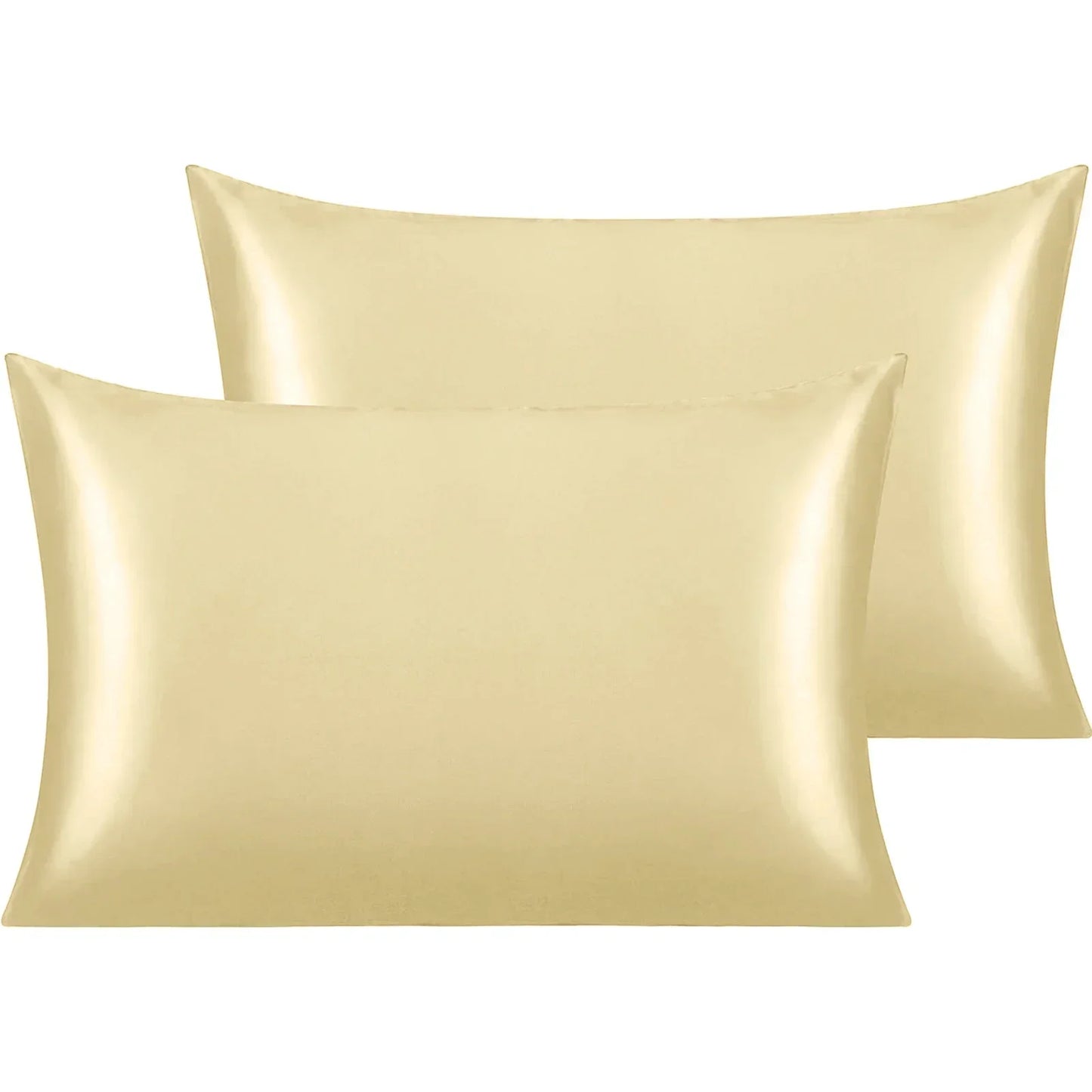 2 Pack Satin Pillowcases – Soft, Cooling & Skin-Friendly