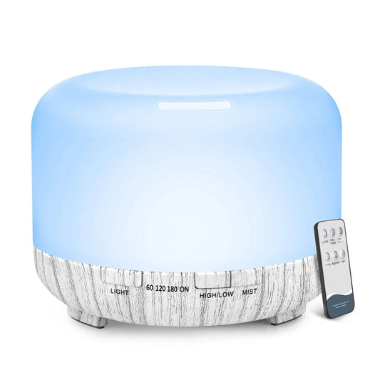 500ML Aromatherapy Essential Oil Diffuser – Quiet, Safe & Relaxing