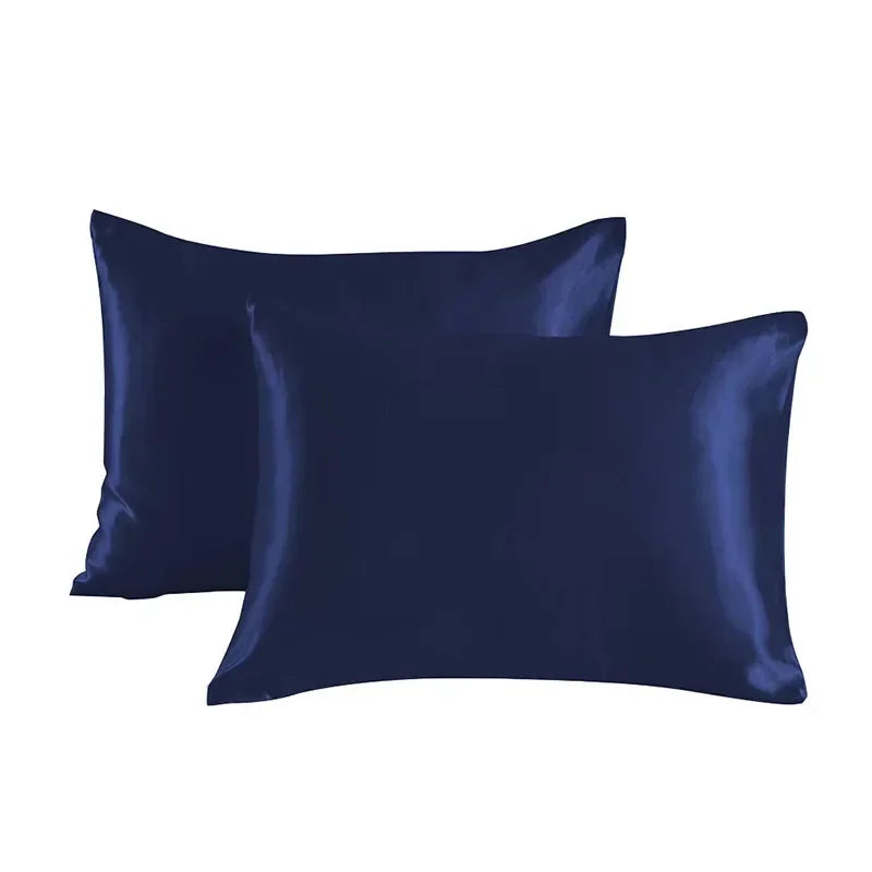 2-Piece Satin Pillowcase Set – Soft & Smooth for Hair & Skin (Standard/Queen)