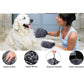 Pet Grooming Glove & Quick-Dry Paw Towel Mitt – Double-Sided Microfiber for Dogs of All Sizes