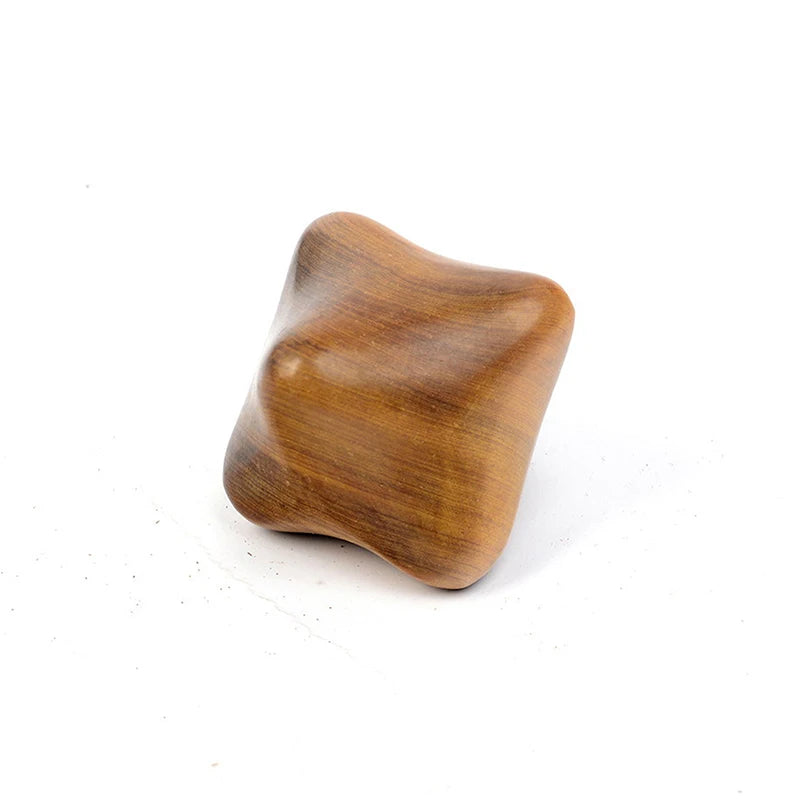 2pcs Body Gua Sha Massagers – Vietnam Fragrant Wood Reflexology Tools