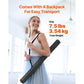 6.6ft x 3ft PVC Yoga & Pilates Fitness Mat Set