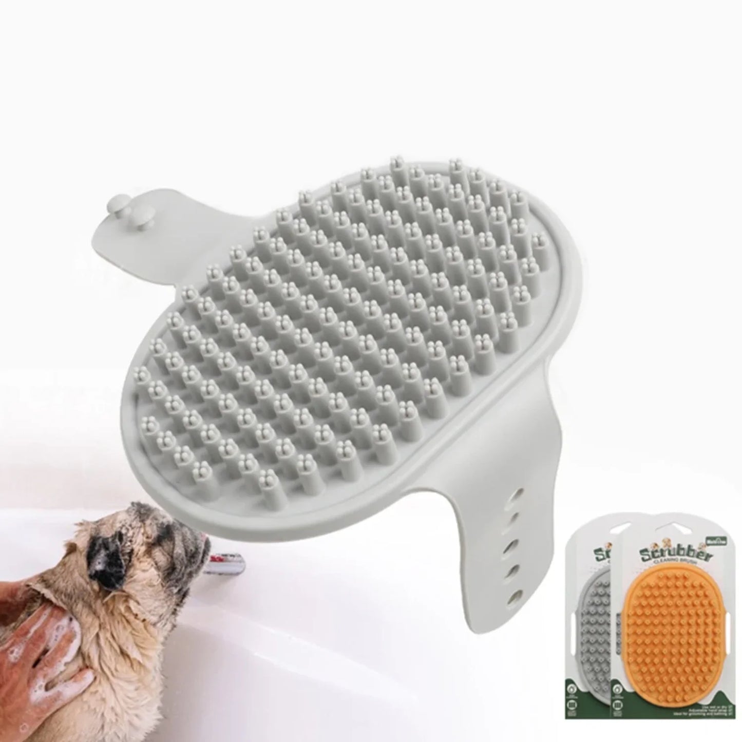 Pet Grooming Glove – Deshedding Brush & Bathing Mitt for Dogs & Cats