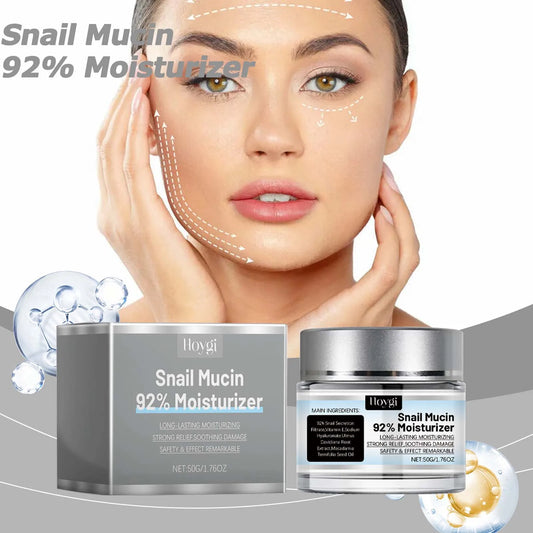 Snail Mucin 92% Moisturizer – Hydration, Repair & Skin Renewal