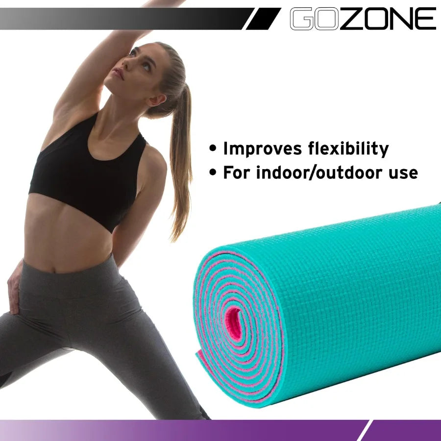 5mm Premium PVC Non-Slip Exercise Yoga Mat – Home Workouts & Meditation