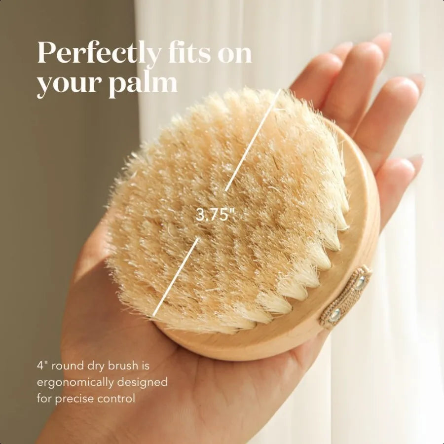 Dry Body Brush – Gentle Exfoliation & Circulation Boost