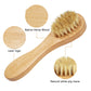 1pc Natural Bristle Face Brush – Gentle Exfoliation & Deep Cleansing
