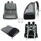 Paw Voyager™ Bubble Backpack Pet Carrier – Ventilated Travel Bag for Cats & Small Dogs