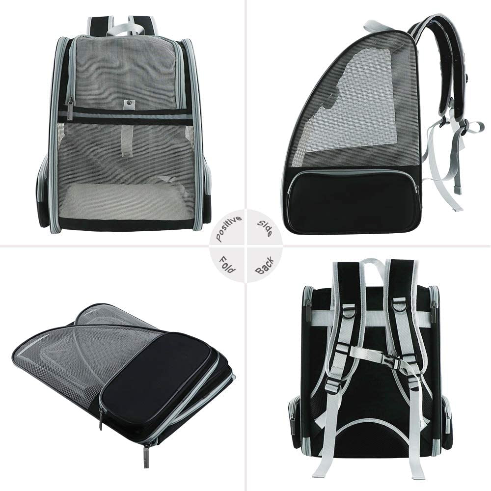 Paw Voyager™ Bubble Backpack Pet Carrier – Ventilated Travel Bag for Cats & Small Dogs